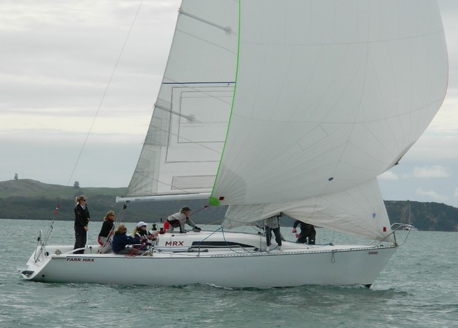 Danielle Bowater finished 3rd this year with a set of consistent placings - Baltic Lifejackets 2012 NZ Women’s Keelboat Championships © Tom Macky